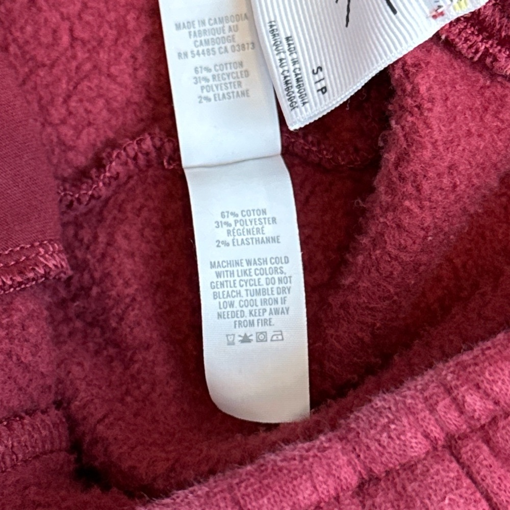 Aerie Offline Burgundy joggers sweatpants - Picture 4 of 6